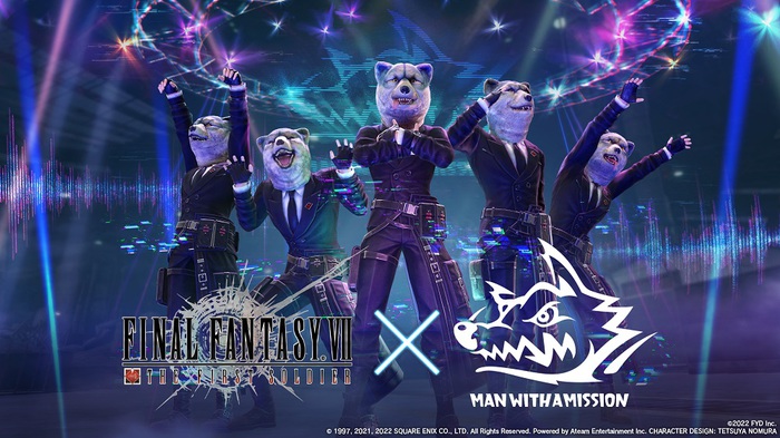 MAN WITH A MISSION、"FINAL FANTASY VII THE FIRST SOLDIER"とコラボ決定。5/18配信の生放送番組でコラボ曲「The Soldiers From The Start」初OA