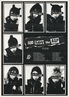 ASP、"GOD SAVE the ASP TOUR"キー・ヴィジュアル公開