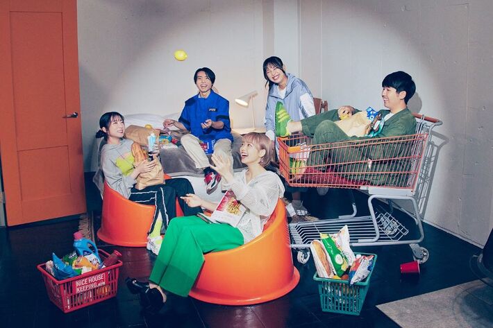 長野発"攻撃的ポップ・バンド"あるくとーーふ、配信シングル「シャリライ」ゲリラ・リリース。新ヴィジュアル発表、本日9/16 20時にはMVプレミア公開