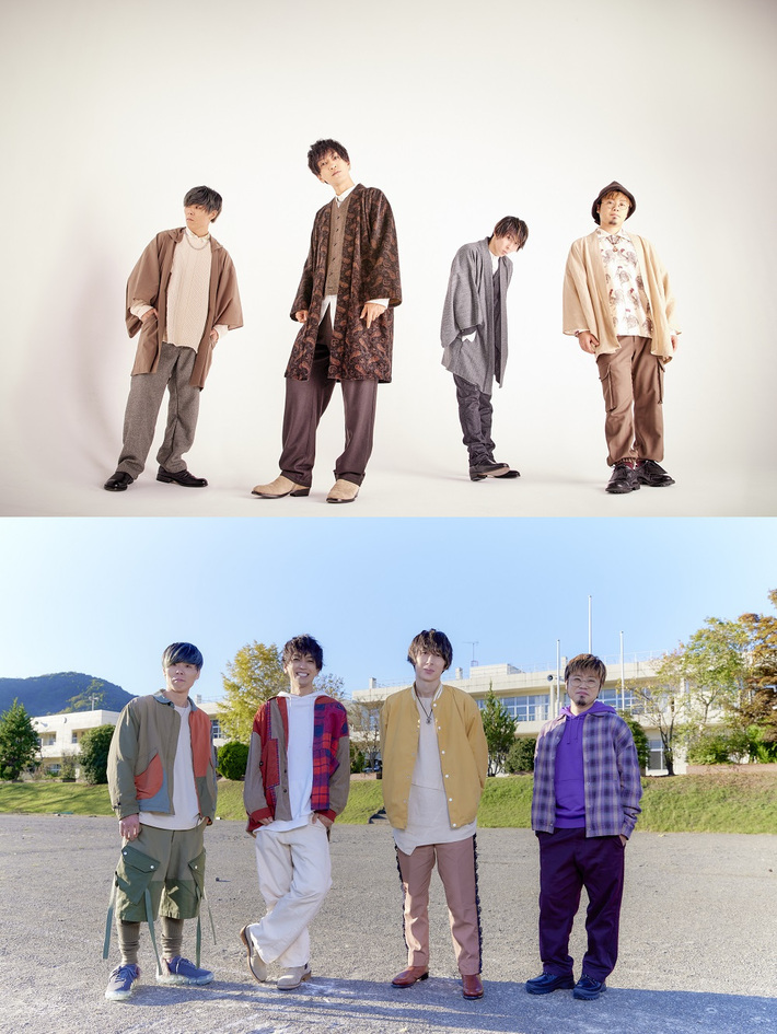 ラックライフ、Wタイアップ・シングル『しるし / ℃』ジャケット＆表題曲MV公開。リリース・イベント開催、アーティスト版ジャケット・カード封入決定