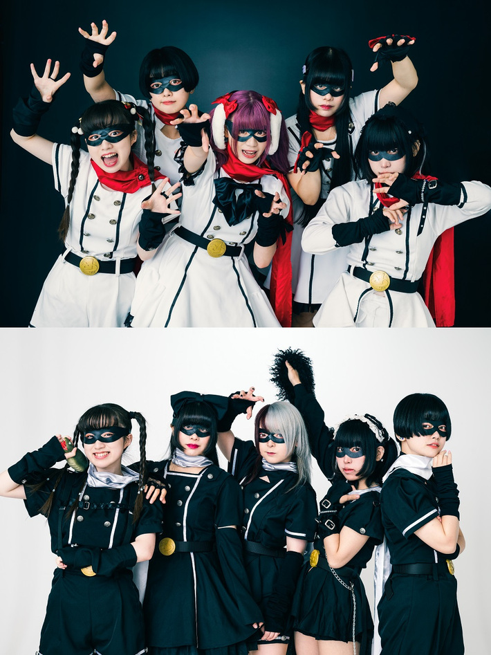 めろん畑a go go、3/15にニュー・ミニ・アルバム『WHITE MELON』＆『BLACK MELON』2タイトル同時リリース。全国ツアーも開催決定