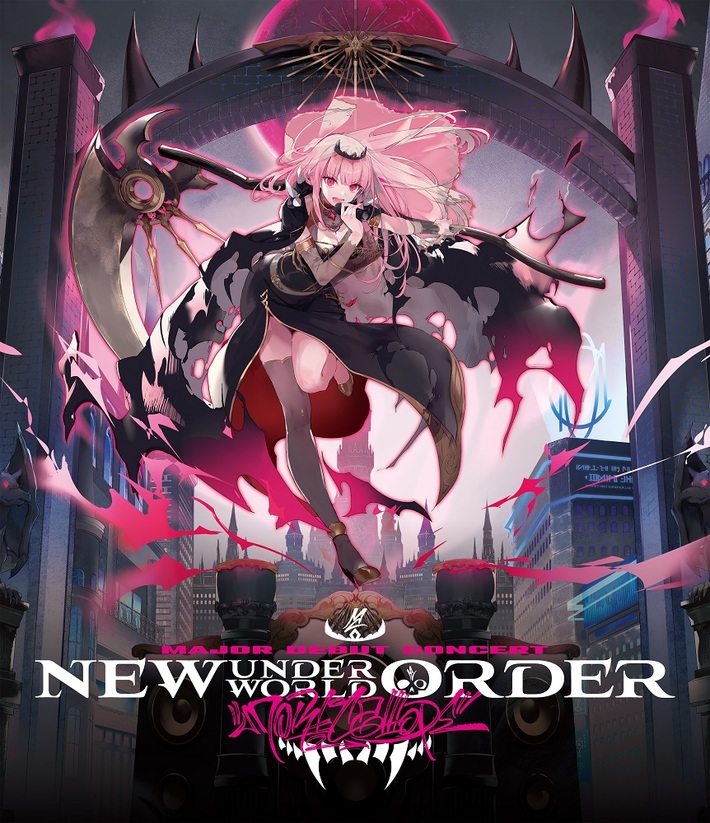 Mori Calliope、初ソロ・ライヴ[Mori Calliope Major Debut Concert "New Underworld Order"]がBlu-ray作品として5/3リリース決定