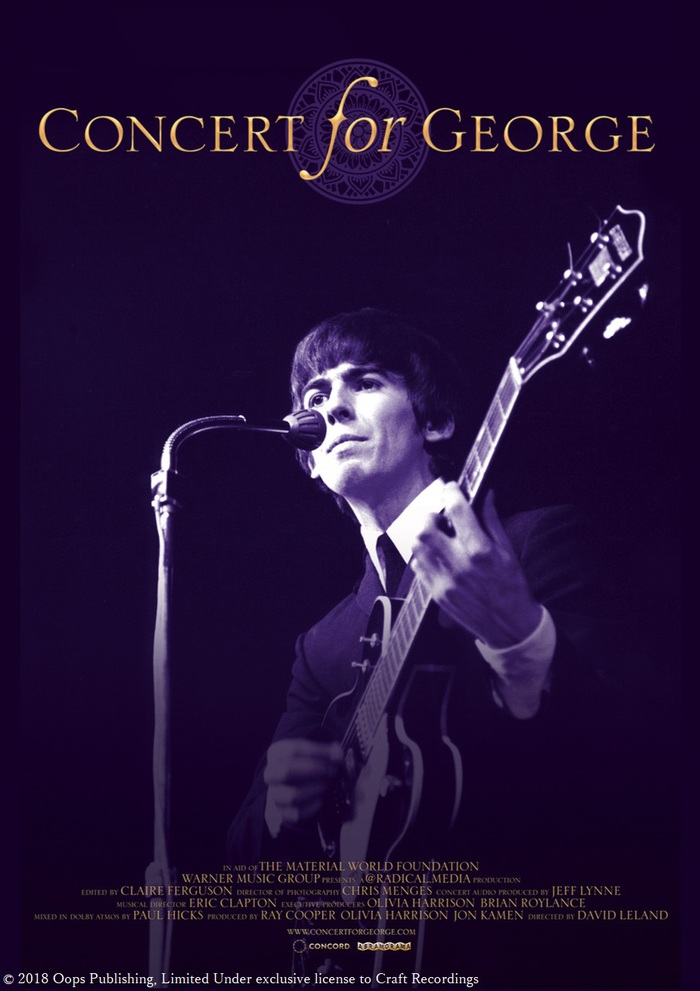故George Harrison生誕80年記念でトリビュート・コンサート"Concert For George"日本初スクリーン上映決定