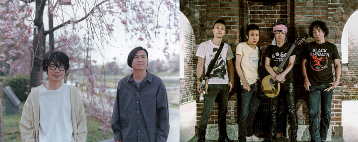 くるり×ザ・クロマニヨンズ、福岡でツーマン・ライヴ。"NEOLAND CASE.3"、8/27開催決定