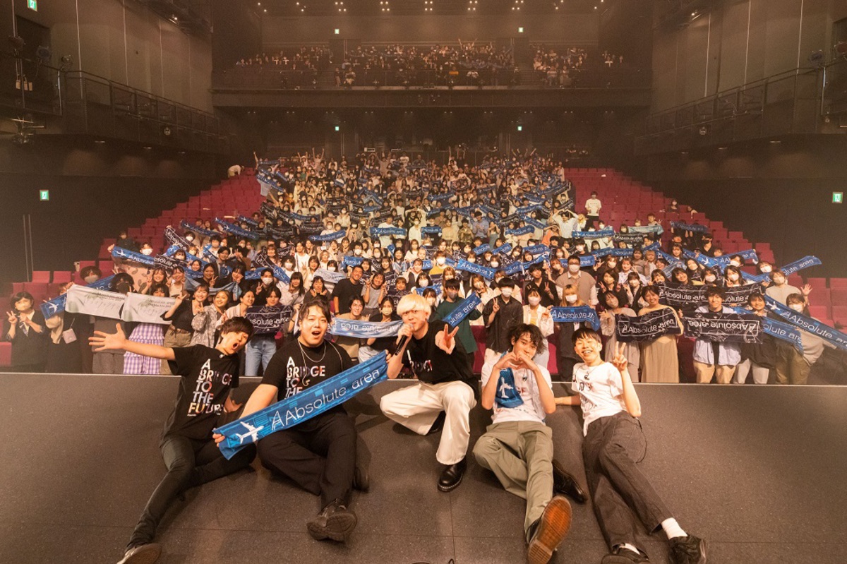 Absolute area、バンド史上最大規模のEX THEATER ROPPONGI