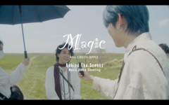 Mrs. GREEN APPLE、YouTube音楽急上昇ランキング1位を獲得した「Magic」MV撮影の裏側"Behind the Scenes"公開