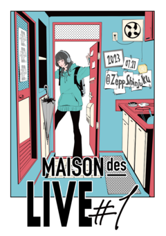 MAISONdes、7/21開催初ライヴ"MAISONdes LIVE #1"にくじら＆美波出演決定