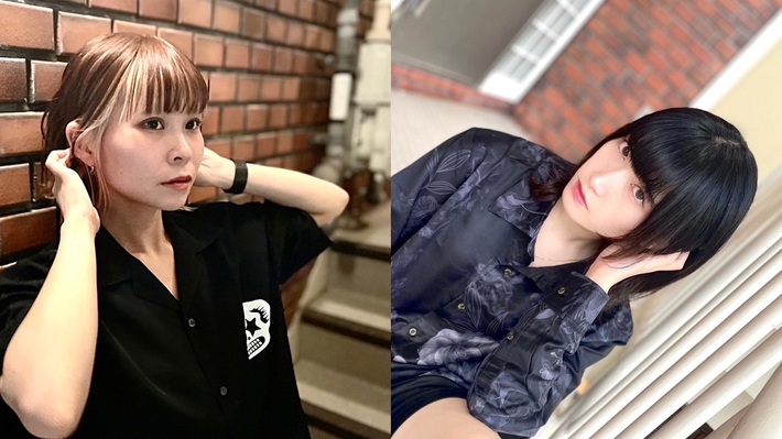 るみなす＆ごうけ（サバシスター）、激ロック・プロデュースによる美容室"ROCK HAiR FACTORY"のヘアモデルに登場