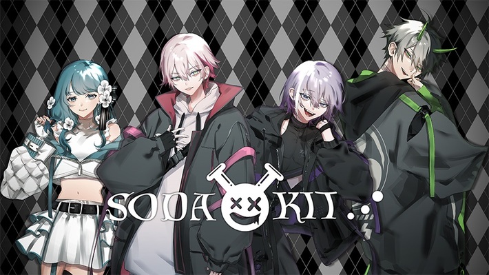 VTuber歌い手グループ SODA KIT、最新デジタル・シングル「カゲボウシ