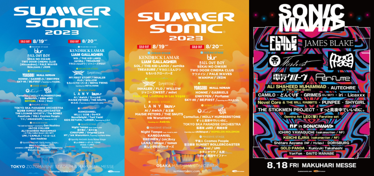 K*様 BE:FIRST 直筆サイン 色紙 SUMMER SONIC 2023 SUMMER SONIC 2023】第4弾でセカオワ／sumika／BABYMETAL／もも