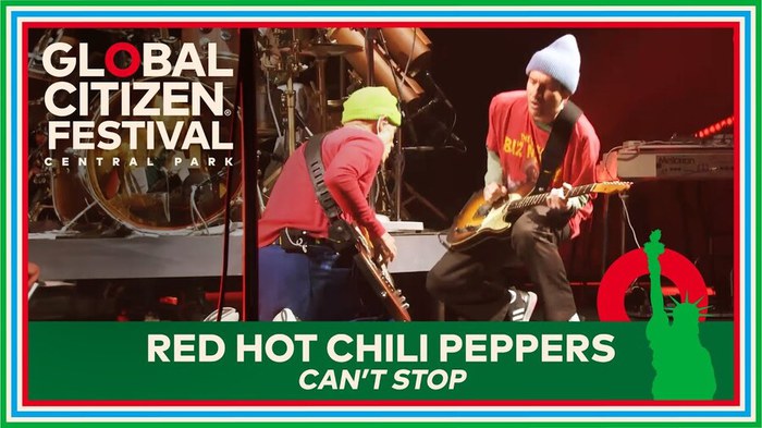 RED HOT CHILI PEPPERS、"Global Citizen Festival 2023"より「Can't Stop」ライヴ映像公開