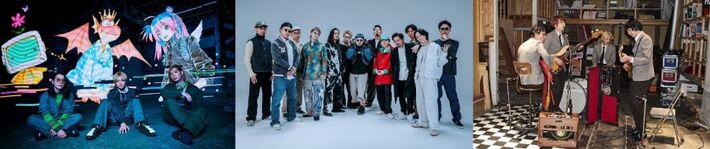 THE BAWDIES、Dios、梅田サイファー出演。[GLICO LIVE "NEXT" SPECIAL]、心斎橋BIGCATにて11/11開催