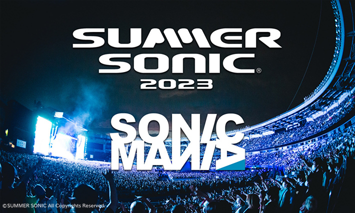 "SUMMER SONIC 2023"＆"SONICMANIA"、WOWOWにて10/7-8放送＆配信。放送アーティストにBLUR、Liam Gallagher、[Alexandros]、sumikaら86組決定