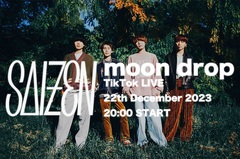 moon drop、12/22 20時より単独TikTok LIVE開催決定。バンドからのクリスマス・プレゼントとしてとある企画や重大発表も