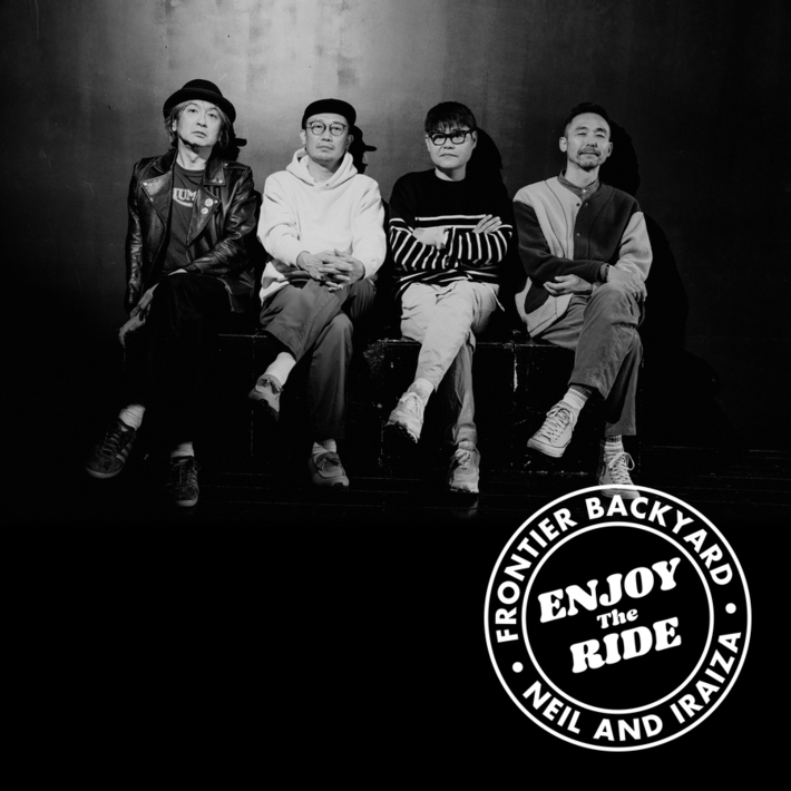 FRONTIER BACKYARD、多大な影響を受けたアーティスト NEIL AND IRAIZAとのコラボ・タイトル「ENJOY THE RIDE」本日1/10配信リリース
