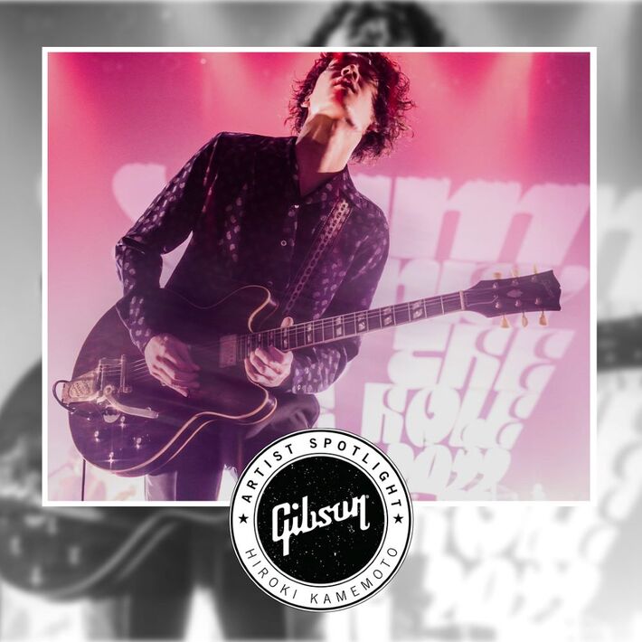 亀本寛貴（GLIM SPANKY）、ギブソンの新アーティスト・サポート・プログラム"Artist Spotlight"に選出