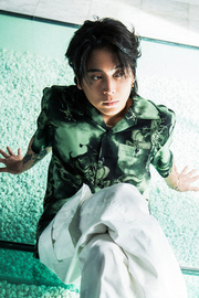 ZEPHYREN (ゼファレン) S/S SHIRT -As above, So below- GREEN