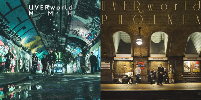 UVERworld、ニュー・シングル『MMH』＆『PHOENIX』12/4 2タイトル同時リリース。ロンドンで撮影されたアートワーク公開