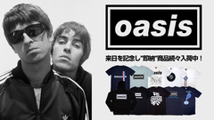 OASIS、10/25-26の16年ぶりの来日公演決定を記念して、バンドマーチがゲキクロに"即納"商品として続々入荷中。バンド・ロゴを落とし込んだパーカーやアルバム・アートを落とし込んだイラストが人気のバンドTシャツなど、豊富なラインナップは必見