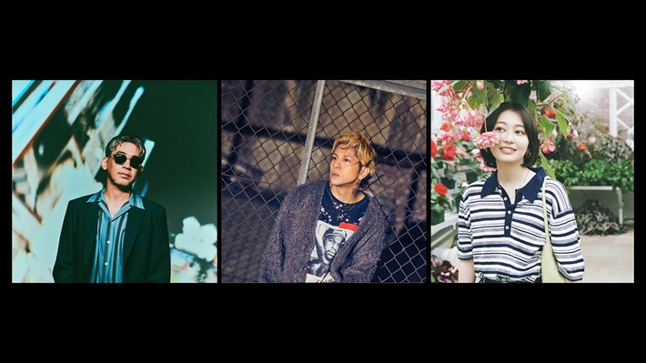 "BACARDI Sound Distillery 音楽蒸溜所"2025年第1弾アーティスト発表。Kj（Dragon Ash／The Ravens）、鈴木真海子（chelmico）、DJ FUMIYA（RIP SLYME）がコラボ