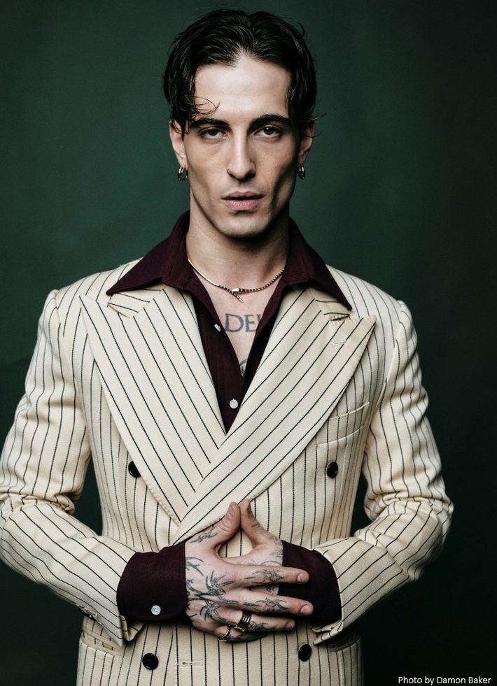 MÅNESKINのフロントマン Damiano David、世界最大規模のアニメの祭典"クランチロール・アニメアワード 2025"にゲスト出演決定