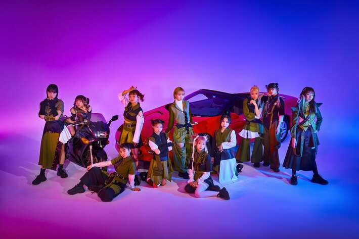 GANG PARADE、6/18発売のメジャー3rdアルバム『GANG RISE』よりthe telephones提供曲「Gang Gang Disco」配信リリース