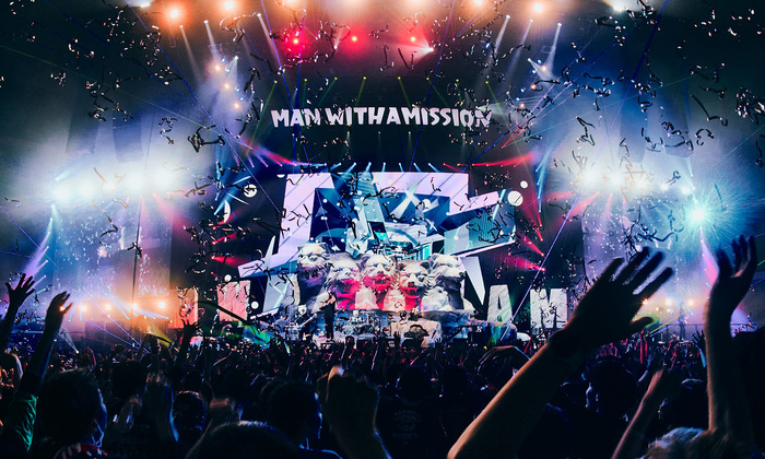 MAN WITH A MISSION、結成15周年記念した最新全国ツアーよりKアリーナ横浜公演がWOWOWで6/15独占放送／配信決定