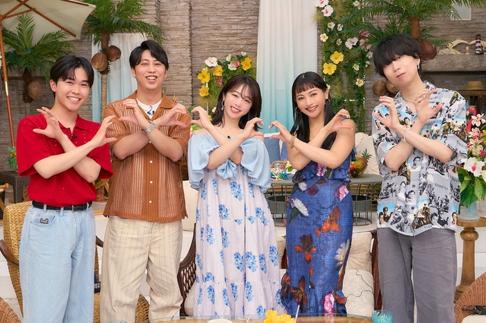 礼賛、爽やかなサマー・チューン「曖昧なBEACH」が"シャッフルアイランド Season6"EDテーマ曲に決定。川谷絵音は7/10初回放送にスタジオ・ゲストとして出演
