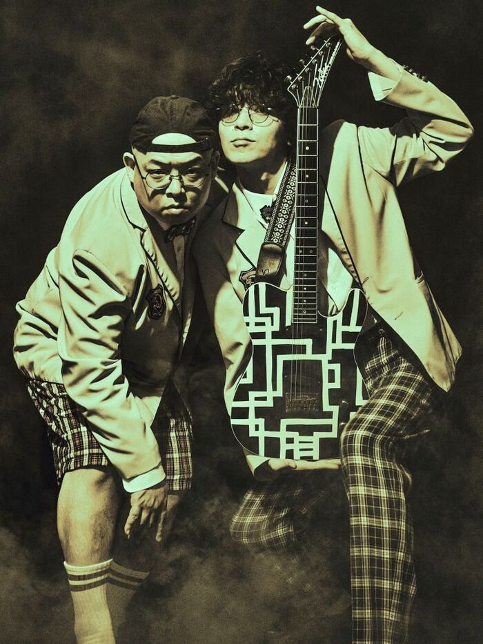 ONIGAWARA、パーティー・チューン「ガワラサンバ」完成。"竹内電気"時代の人気曲「sexy sexy」セルフカバーも収録し8/31配信＆会場限定8cmシングルでリリース