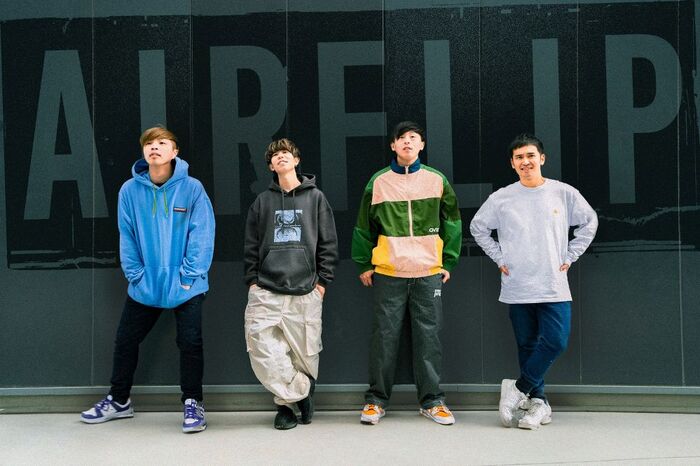 AIRFLIP、新体制初の全国ツアー"AIRFLIP TOUR 2025-2026"開催決定