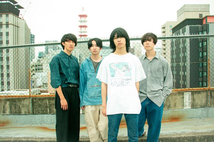 名古屋の4人組バンド ザ・ダービーズ、1st EP『退屈を燃やして』今秋リリース。「ディストーション」8/6先行配信決定。リリース・ツアー"退屈な日々にさよならを"10月開催