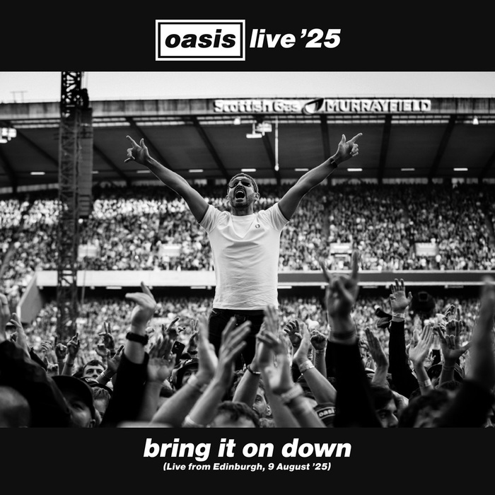 OASIS、8/9スコットランド エディンバラ公演より「Bring It On Down」公式ライヴ音源を配信開始