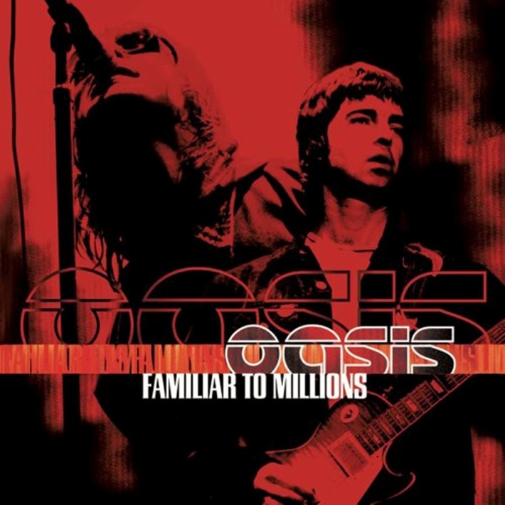 OASIS、初ライヴ・アルバム『Familiar To Millions』25周年を記念した限定仕様2CD／3LPで11/14リリース