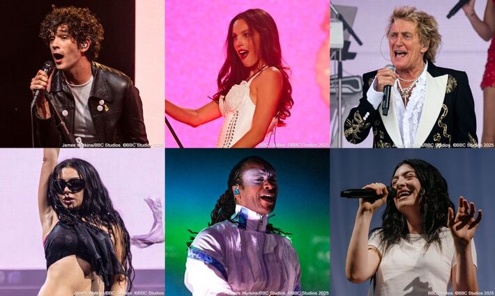 THE 1975、Olivia Rodrigo等出演した"Glastonbury Festival 2025"、計6時間のボリュームでWOWOW独占放送／配信決定