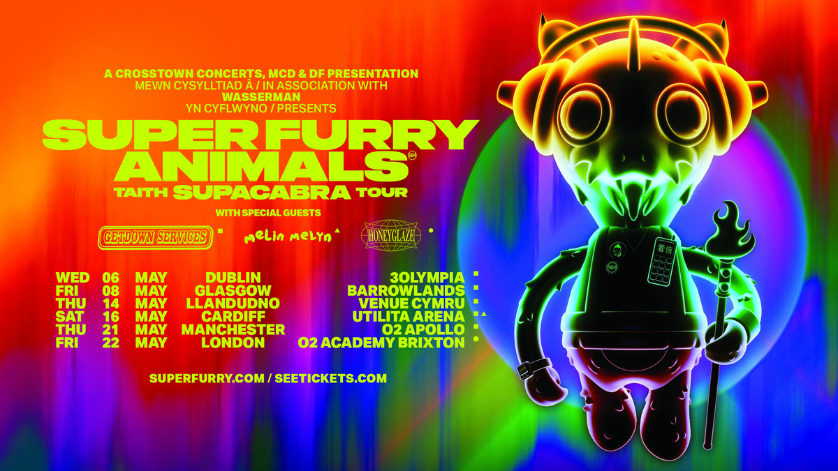 SUPER FURRY ANIMALS、10年ぶりのステージ復帰発表。22曲入りボーナス