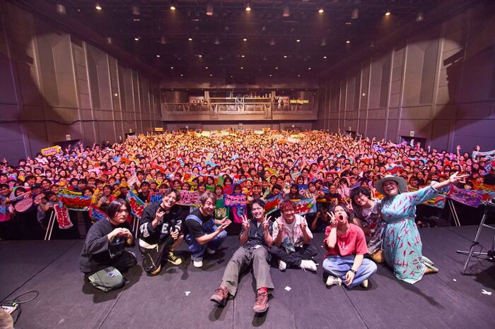 HY × マカロニえんぴつ、"M bit Live"第5弾での一夜限りのコラボレーション・ライヴ映像を期間限定公開