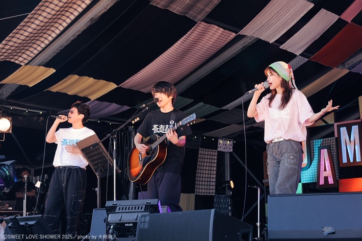 斎藤宏介（UNISON SQUARE GARDEN／TenTwenty）レギュラー番組"斎遊記"、ラブシャ出演時の模様を放送。ゲストは熊木幸丸（Lucky Kilimanjaro）＆石野理子（Aooo）