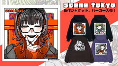 SCENE TOKYO (シーン・トウキョウ)より、人気イラストレーター"おにぎりまん"のガールズ・イラストを落とし込んだ冬の新作アイテム入荷。大人気のプルオーバー、ジップパーカーパのほか、様々な着こなしを楽しめるリバーシブル・ボア・ジャケットも登場