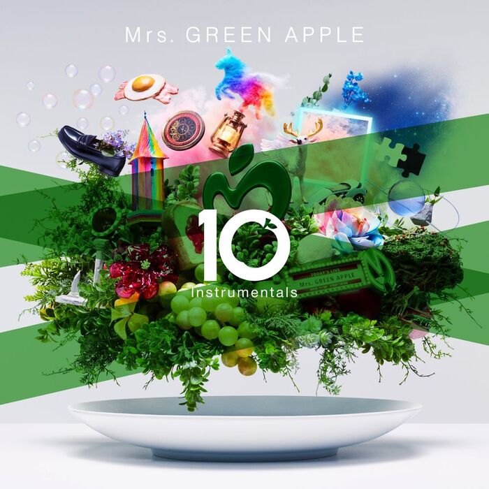 Mrs. GREEN APPLE、アニバーサリー・ベスト・アルバム『10』インス