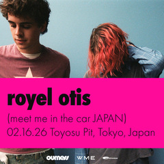 シドニー発インディー・ポップ・デュオ ROYEL OTIS、初の単独来日公演2/16豊洲PITにて開催決定