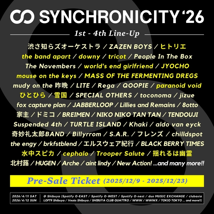 SYNCHRONICITY'26