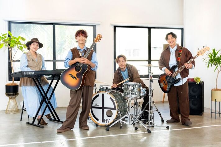 HY、新曲「Swing Swing Heart」が伊野尾 慧＆松本穂香W主演ドラマ"50分間の恋人"挿入歌に決定。新アー写公開