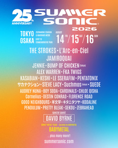 "SUMMER SONIC 2026"、追加アーティストでBABYMETAL発表。[SONIC "METAL" STAGE ‒ Curated by BABYMETAL]としてステージをキュレーション