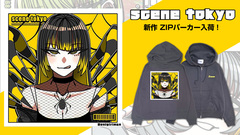 SCENE TOKYO(シーン・トウキョウ)、人気イラストレーター"おにぎりまん"の新規イラストを落とし込んだ最新作入荷。ボックス・シルエットを採用したZIPパーカーが登場。裏起毛かつトレンドを押さえた即戦力アイテム