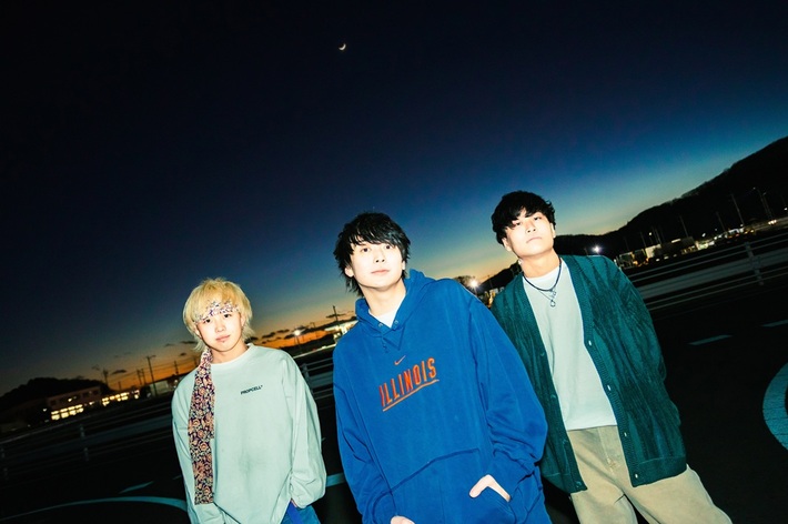 福島県いわき市発3ピース・ロック・バンド urei、IKKI NOT DEAD所属発表。1stシングル『BLOOM』3/18リリース＆全国ツアー開催決定