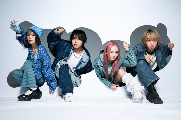 Aooo、2ndアルバム『Rooom』6/3リリース。ジャケット、初回盤映像内容、新アー写公開。新曲「クエスチョン」3/25先行配信決定