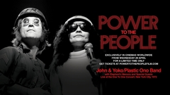 John LennonがTHE BEATLES解散後に行った唯一のフル・コンサートがスクリーンに甦る。映画"パワー・トゥ・ザ・ピープル：ジョン＆ヨーコ・ライヴ・イン・NYC"4/29公開
