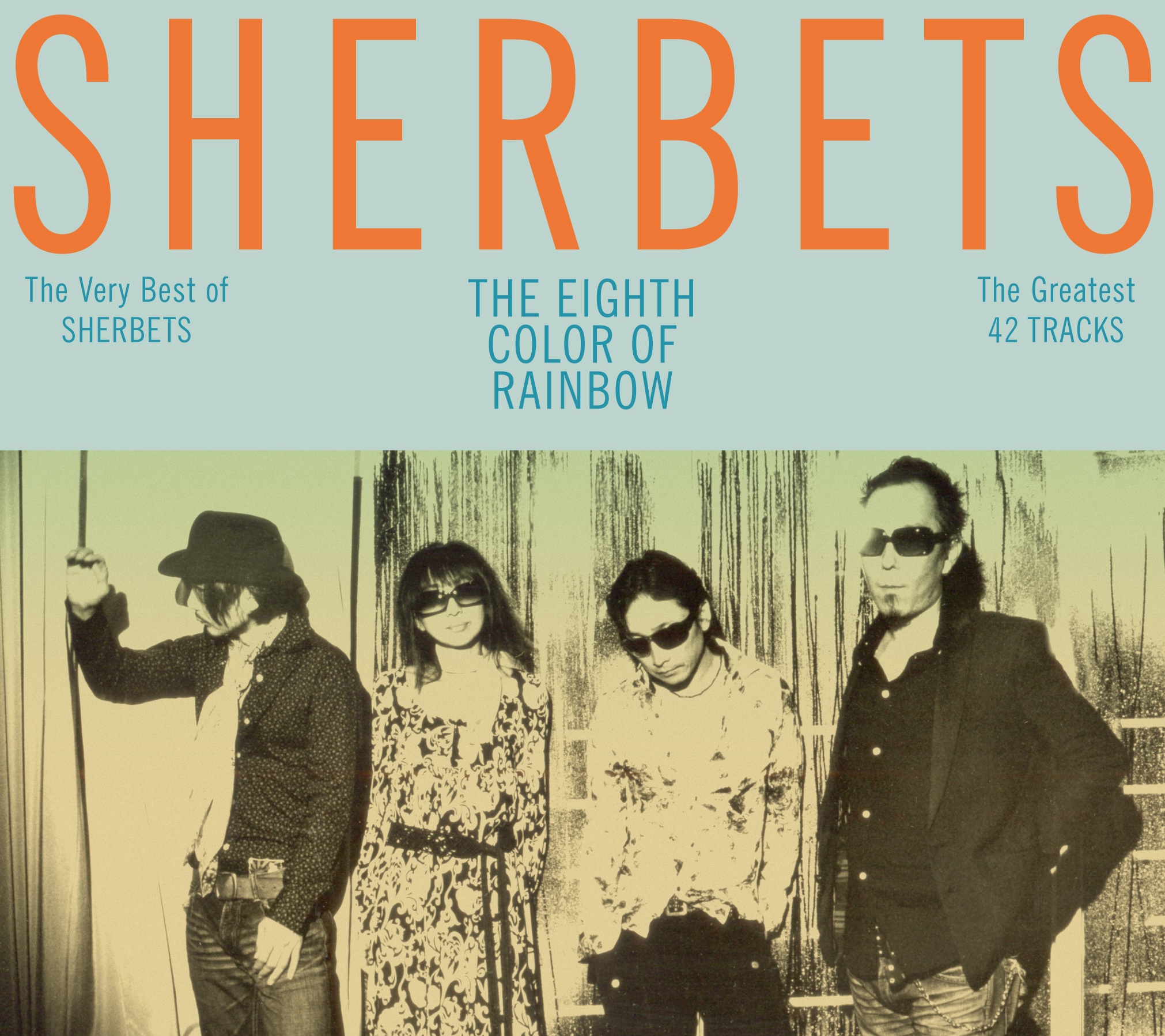 SHERBETS、10/24リリースのベスト・アルバム『8色目の虹』詳細発表