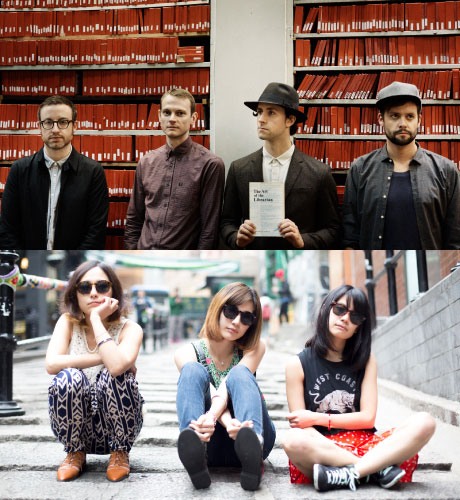 MAXIMO PARK × tricot サイン色紙