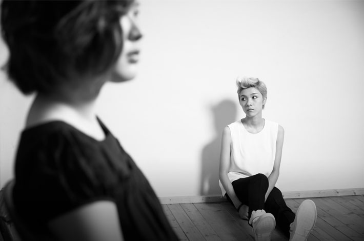 ハルカトミユキ サイン色紙